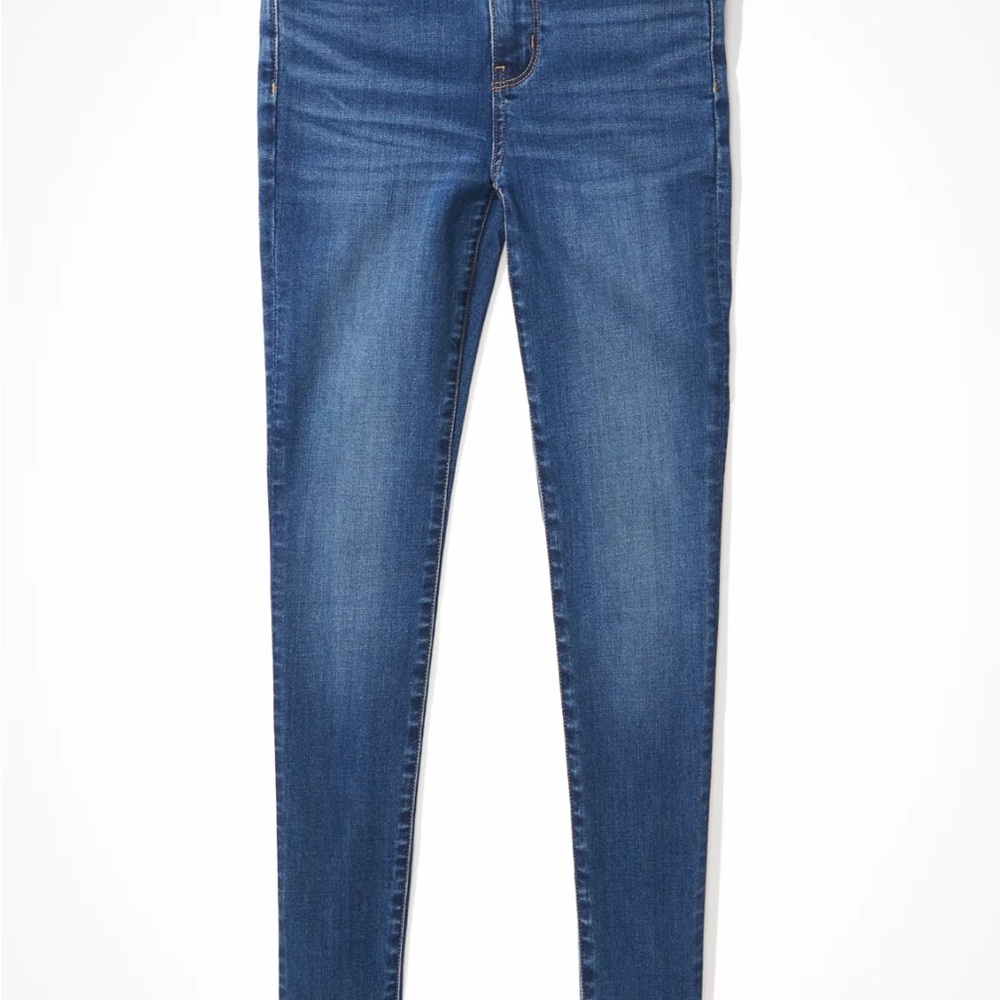 American Eagle super hi rise skinny NEW